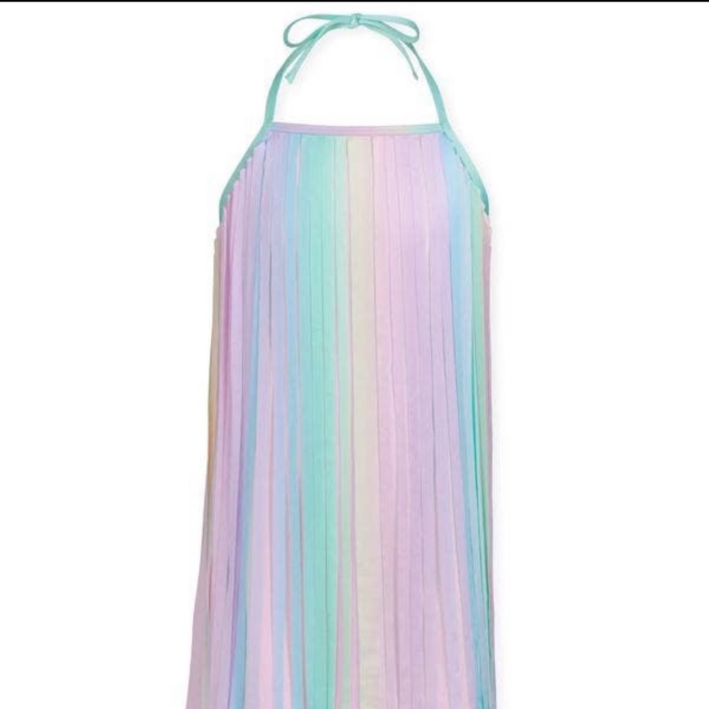 Pastel Fringe Cover Up
